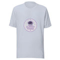 Dash Badge tee ALMOST THERE — cute commute robot graphic tee mockup