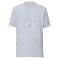 Focus Badge tee DO NOT DISTURB — cute focus robot graphic tee mockup