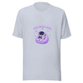 Pixel Hero tee ONE MORE LEVEL — cute gaming robot graphic tee mockup